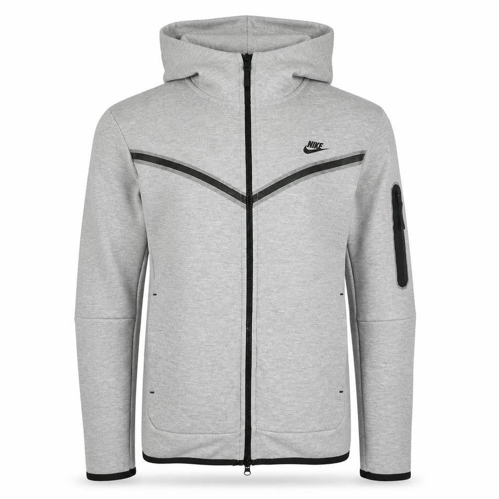 Mens UK Size S Nike Grey Full Zip Hoodie