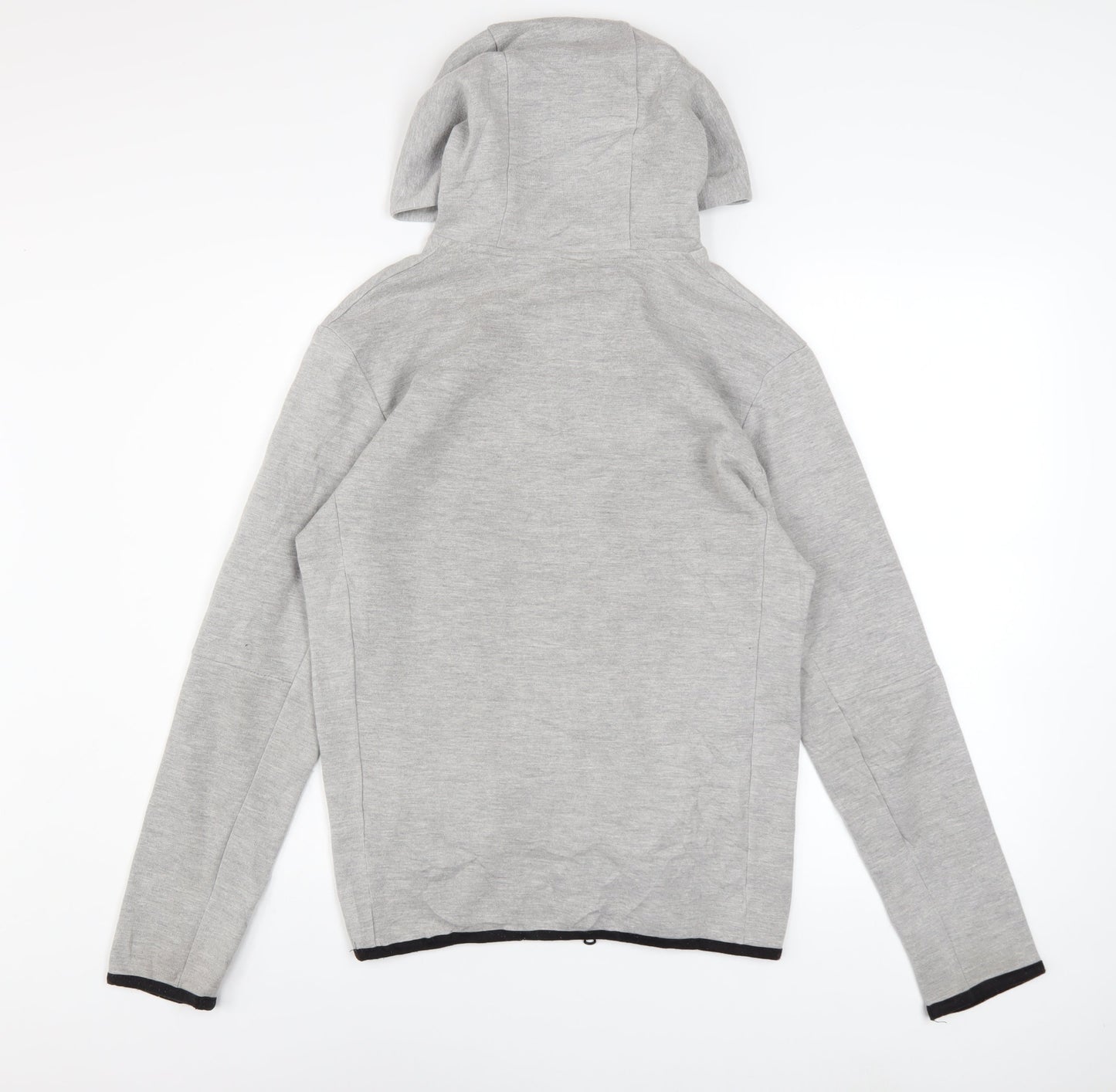 Mens UK Size S Nike Grey Full Zip Hoodie