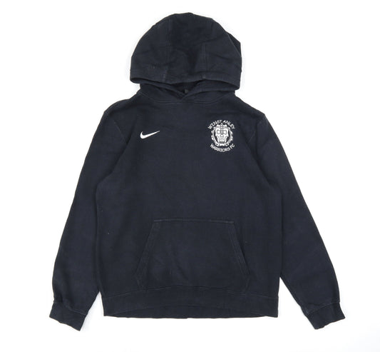 Boys UK Size XL Nike Black Pullover Hoodie