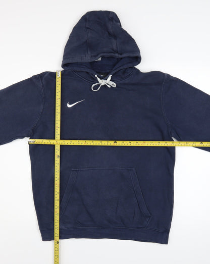 Mens UK Size S Nike Blue Pullover Hoodie