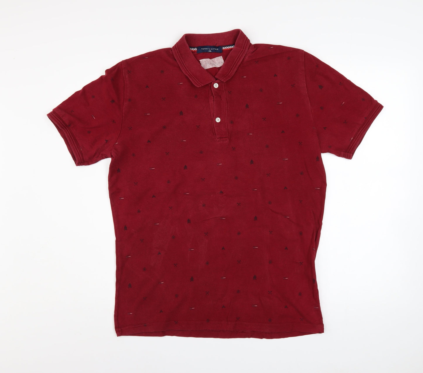 Mens UK Size 2XL Tommy Hilfiger 100% Cotton Polo Shirt