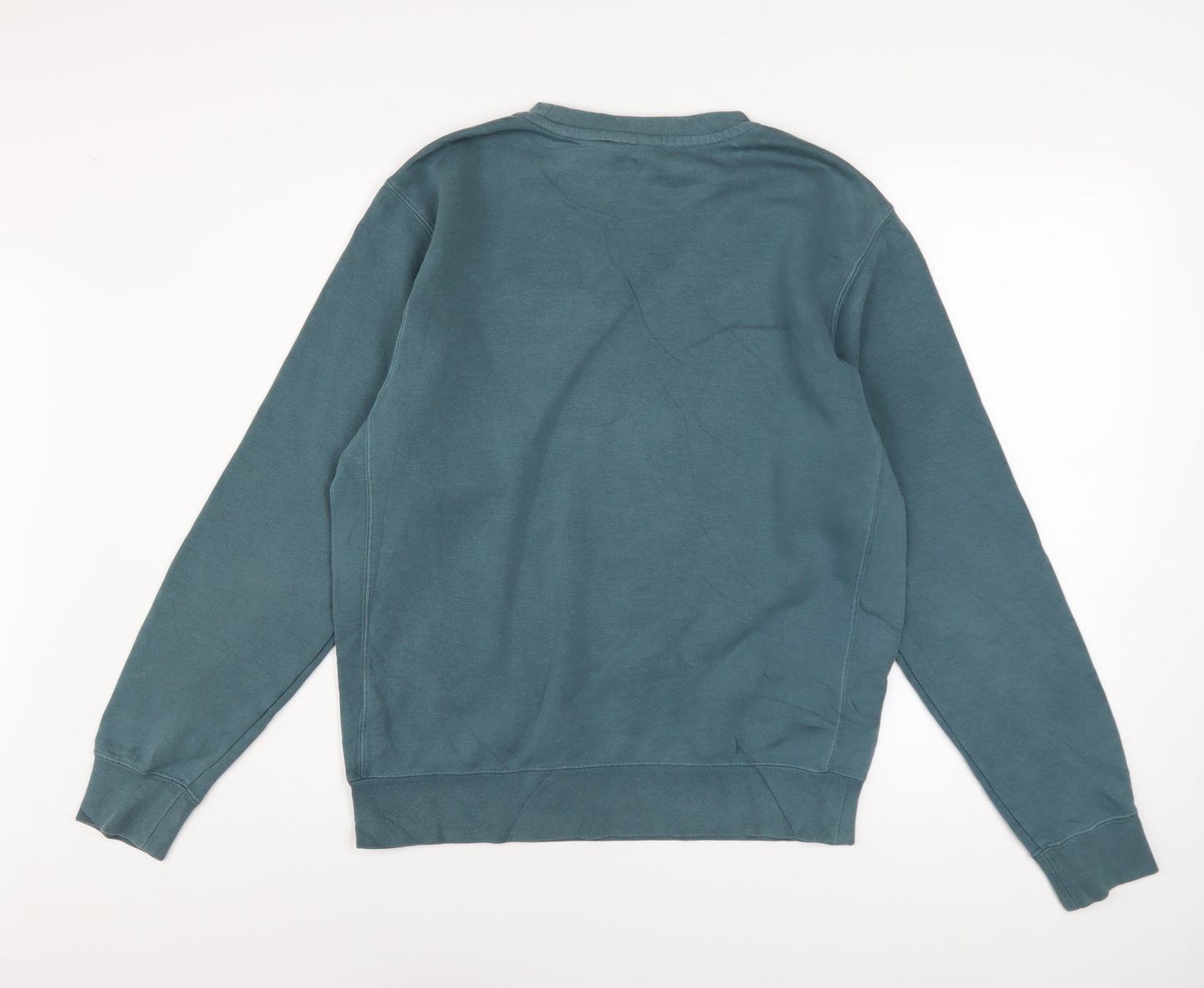 Mens UK Size S Nike Green Pullover Sweatshirt