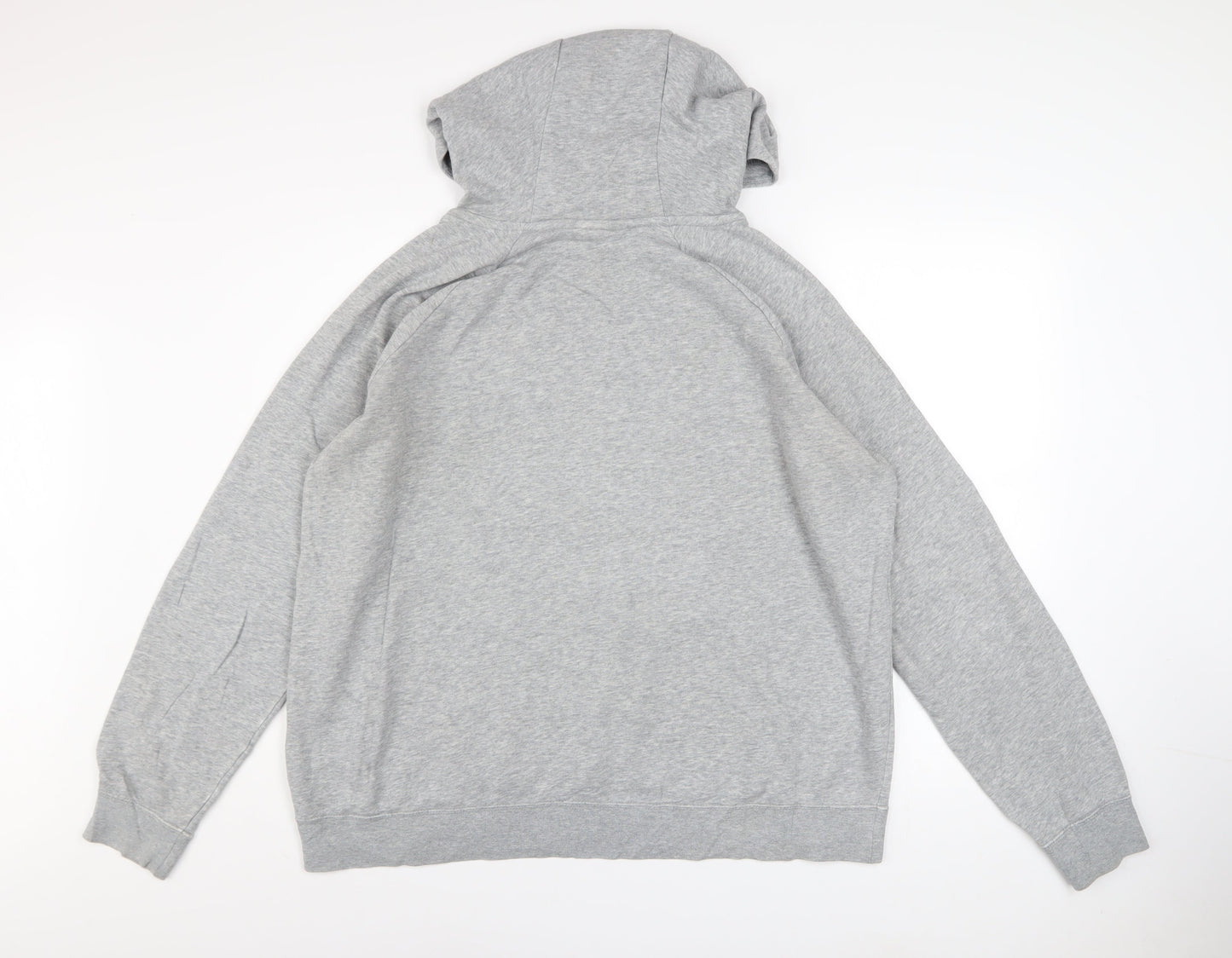 Mens UK Size XL Nike Grey Pullover Hoodie