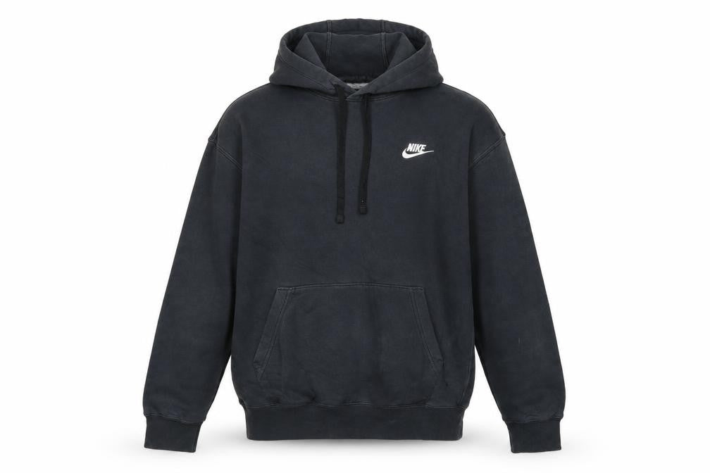 Mens UK Size M Nike Black Pullover Hoodie