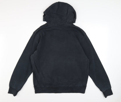 Mens UK Size M Nike Black Pullover Hoodie