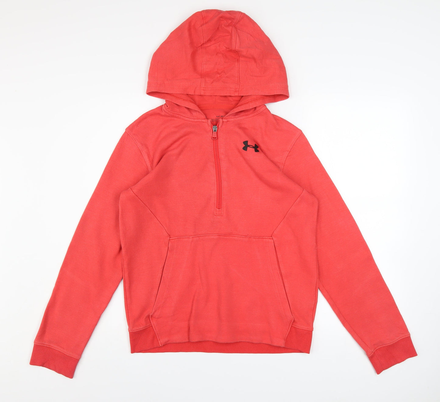 Boys UK Size 158 Under armour Red Pullover Hoodie