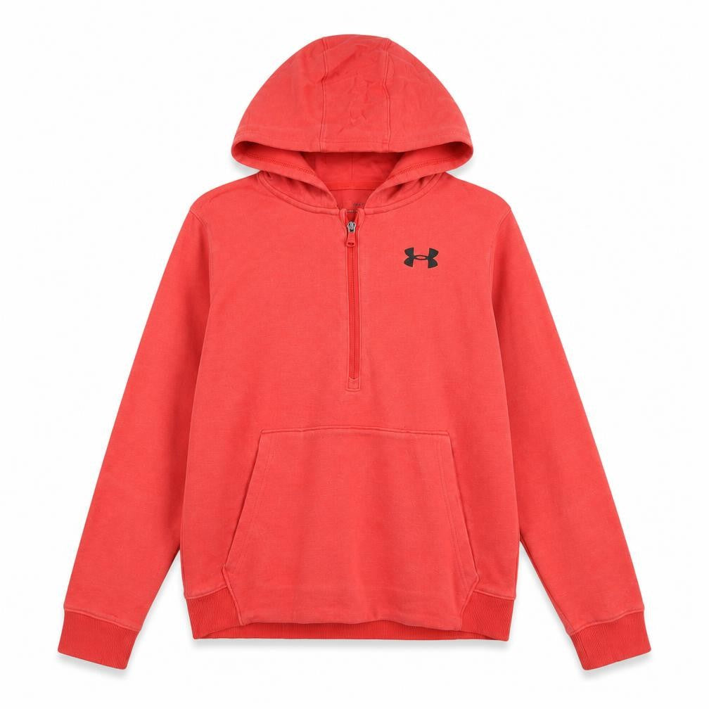Boys UK Size 158 Under armour Red Pullover Hoodie