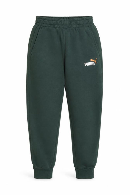Puma Women Green Jogger Sweatpants Size Small Elastic Waist