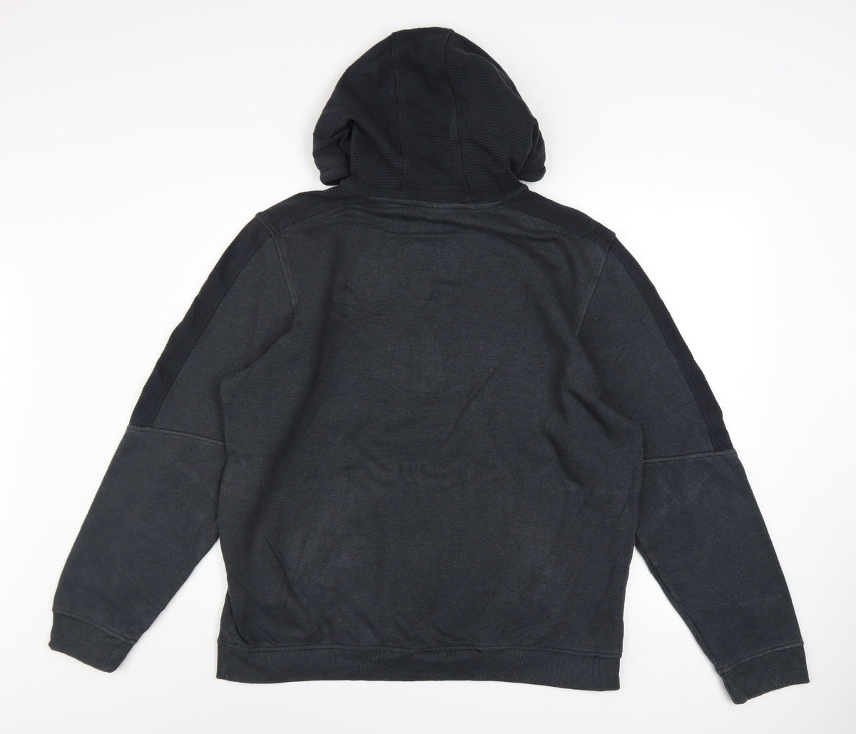 Mens UK Size L Under armour Black 1/4 Zip Hoodie