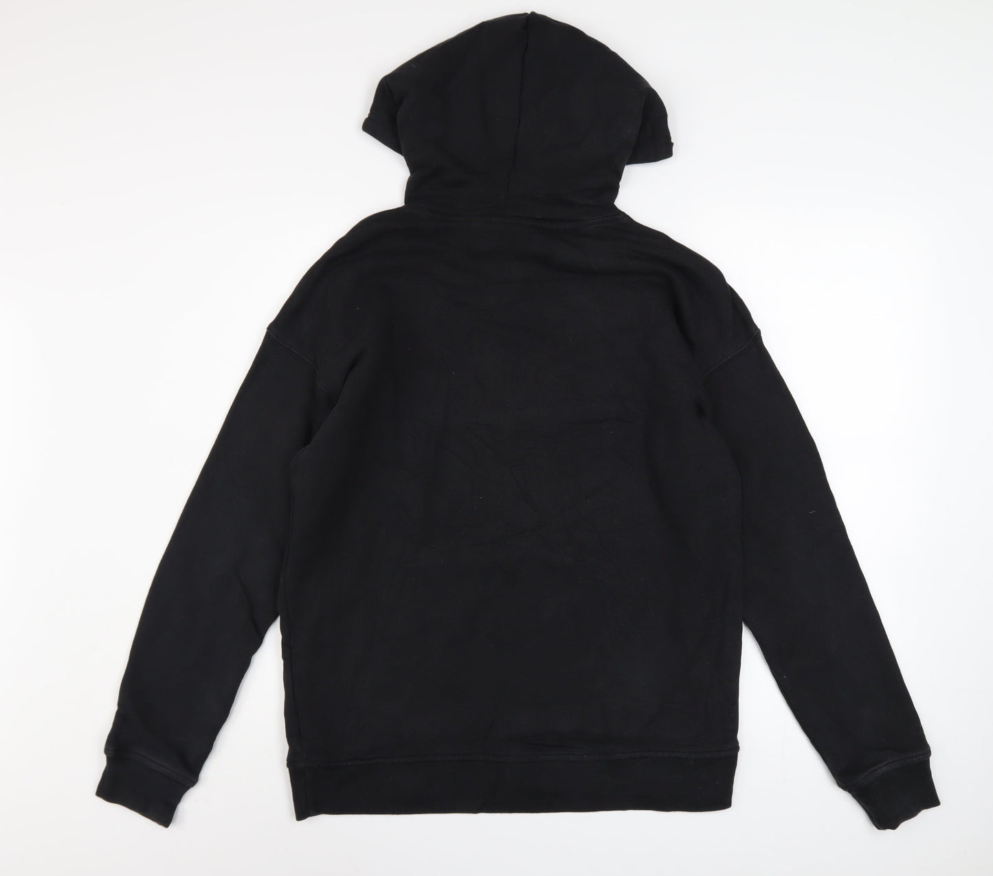 Womens UK Size 8 adidas Black Pullover Hoodie