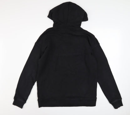 Womens UK Size 8 adidas Black Pullover Hoodie