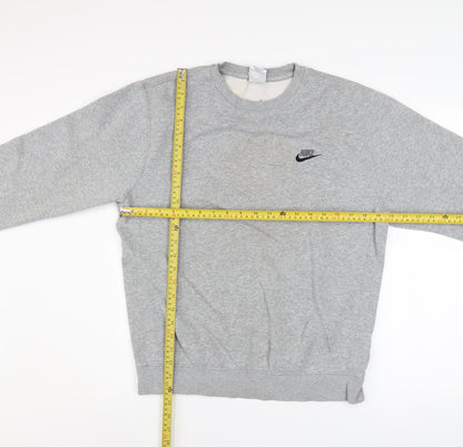 Mens UK Size S Nike Grey Pullover Sweatshirt