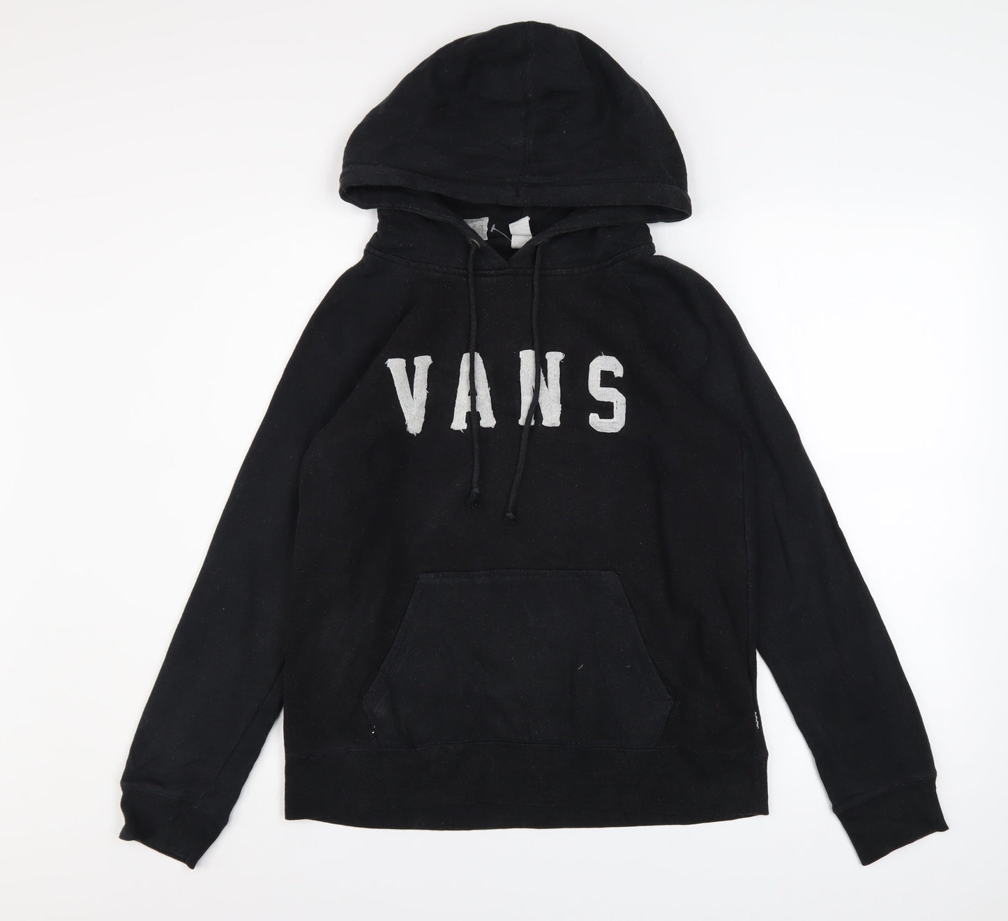 Mens UK Size S VANS Black Pullover Hoodie