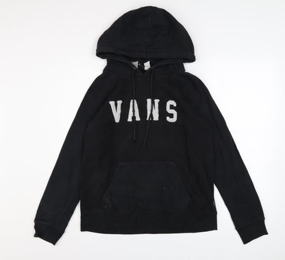 Mens UK Size S VANS Black Pullover Hoodie