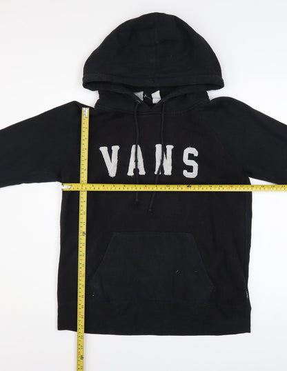 Mens UK Size S VANS Black Pullover Hoodie
