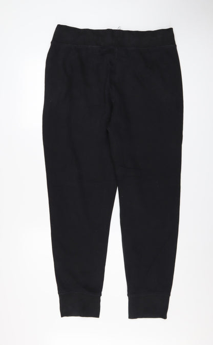 Mens UK Size L Champion Regular Fit Jogger Black Trousers