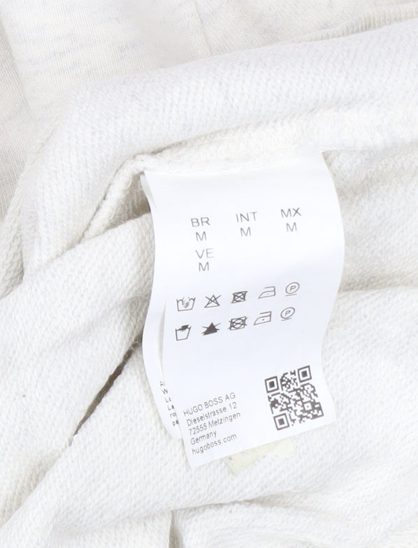 Mens UK Size M HUGO BOSS Beige Pullover Sweatshirt