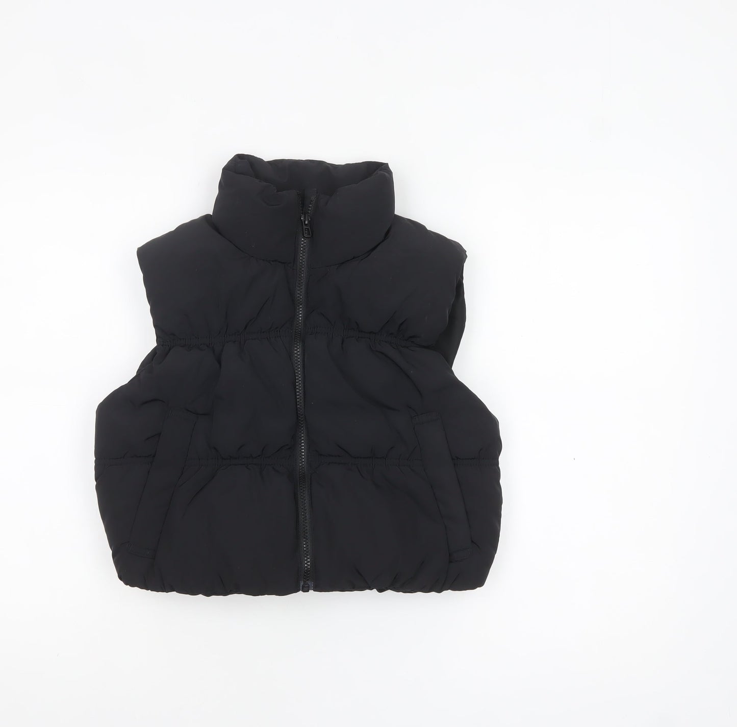 H&M Divided Women’s Black XS Puffer Waistcoat Gilet