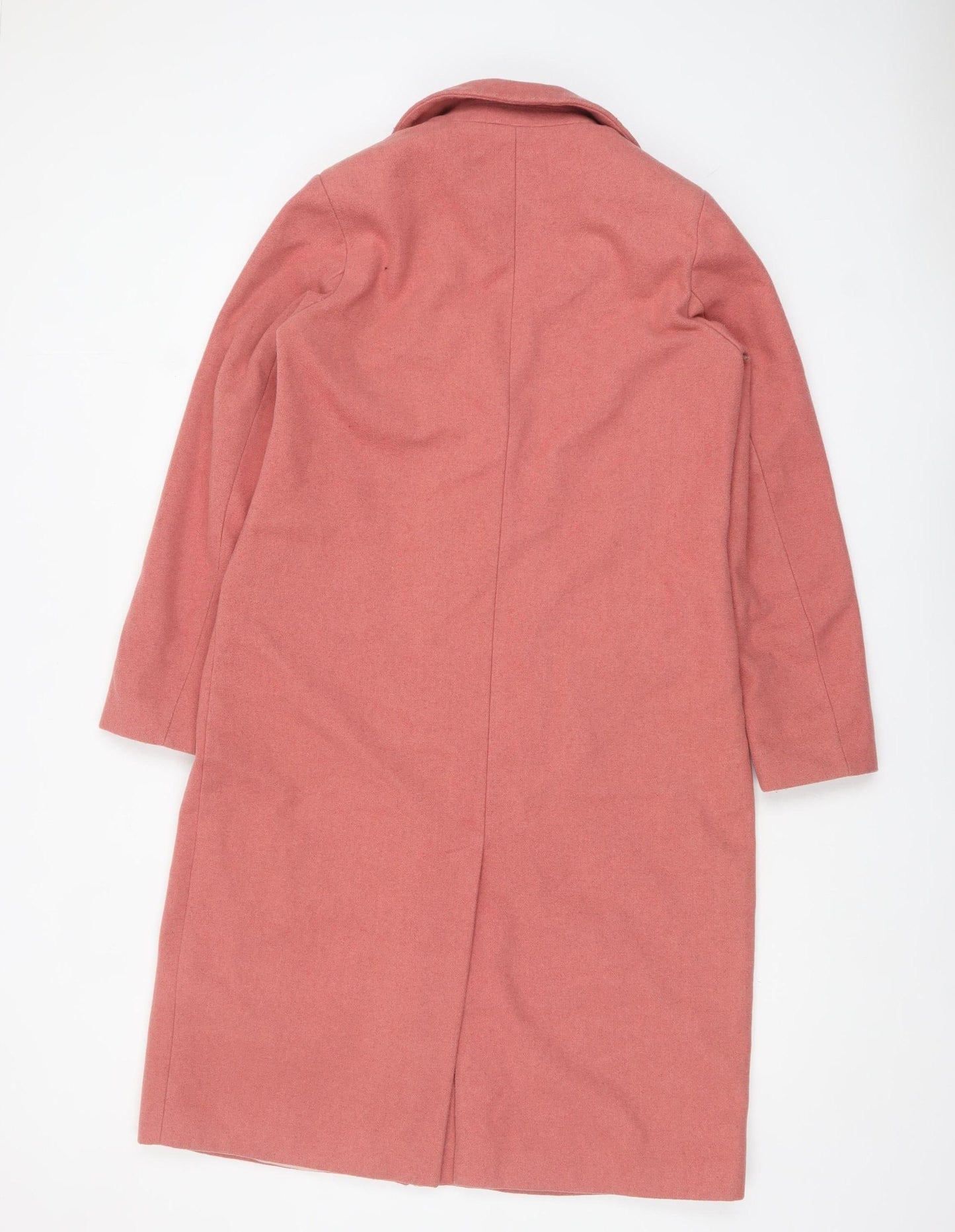 Womens UK Size 10 Crew Clothing Company Pink Overcoat