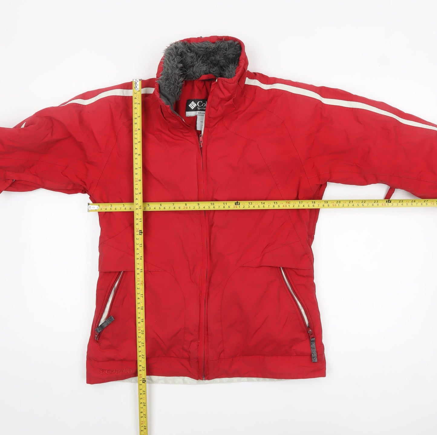 Womens UK Size S Columbia Red Ski Jacket