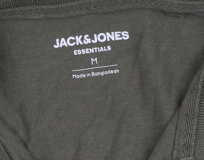 Mens UK Size M JACK & JONES 100% Cotton Polo Shirt