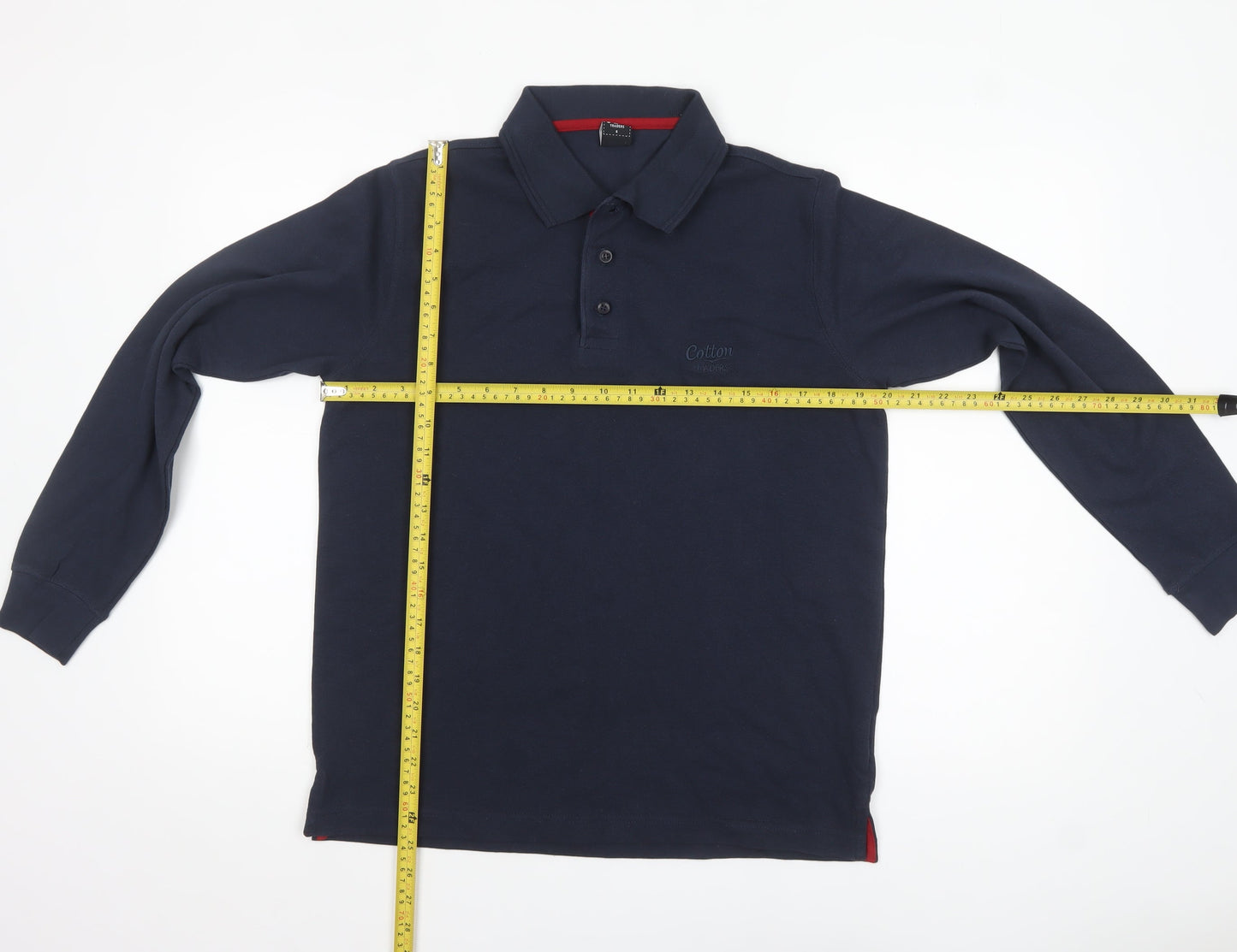 Mens UK Size S Cotton Traders 100% Cotton Polo Shirt