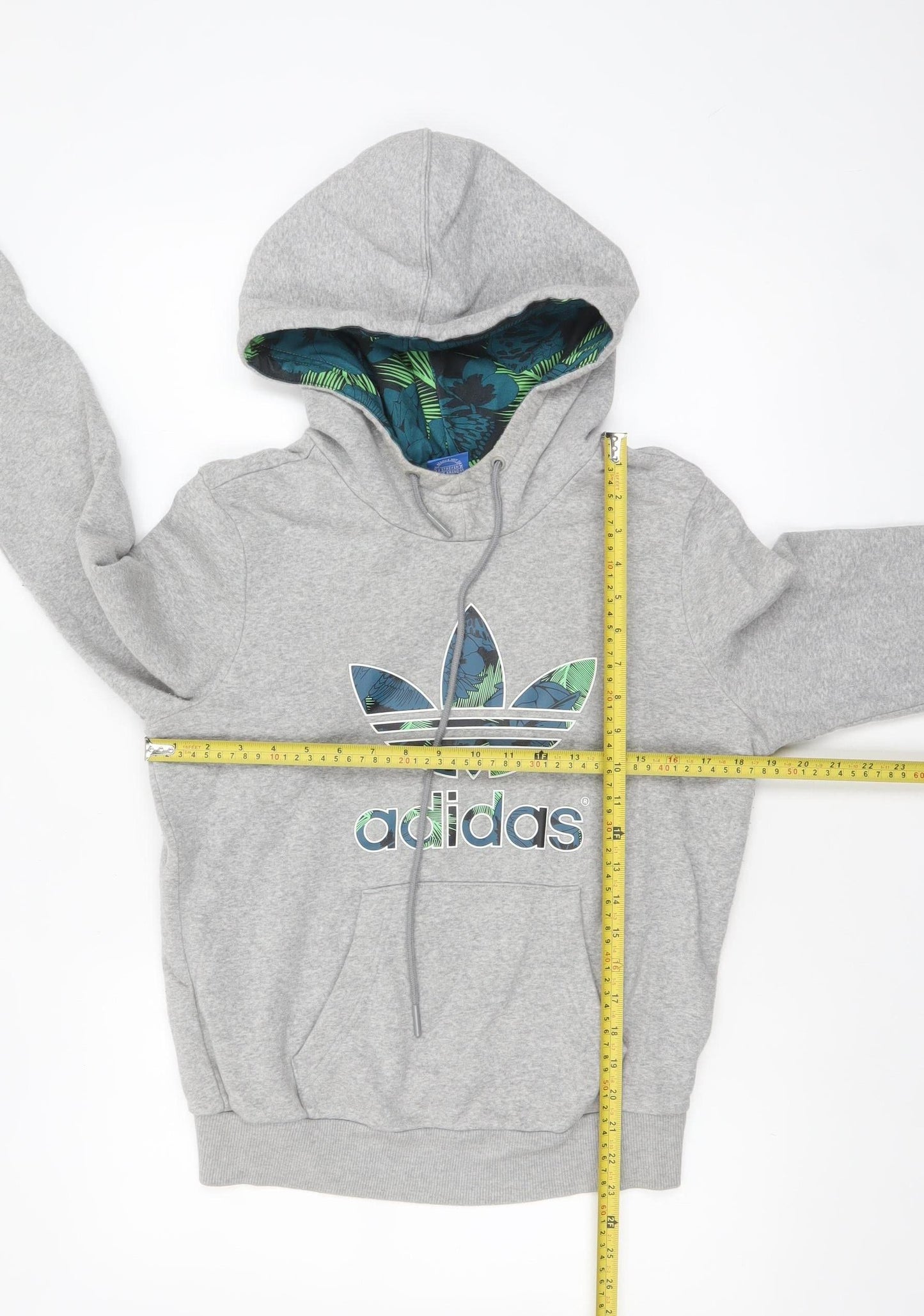 Womens UK Size S adidas Grey Pullover Hoodie