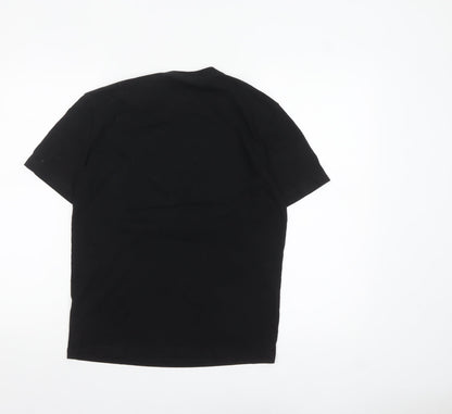 Mens UK Size XS American Eagle Black  T-Shirt