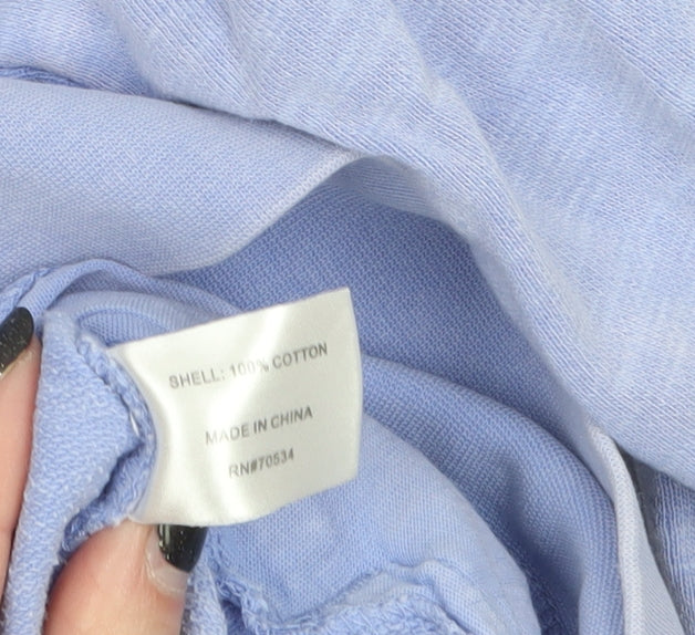 Womens UK Size L Orvis Blue Pullover Sweatshirt