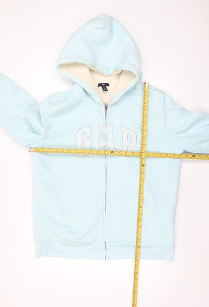 Womens UK Size XL Gap Blue Full Zip Hoodie