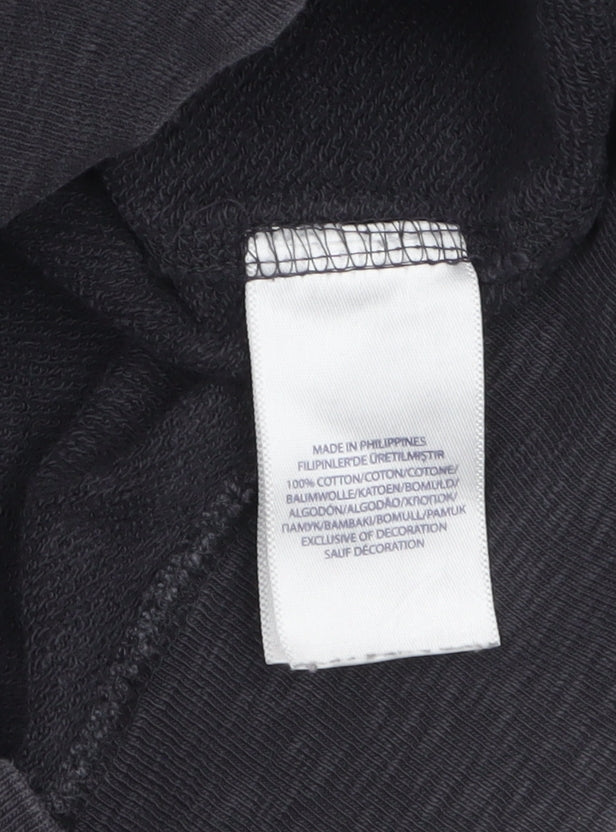 Mens UK Size M Ralph Lauren Black Full Zip Hoodie