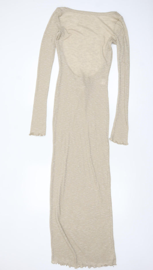Womens UK Size 12 Pull & Bear Bodycon Dress