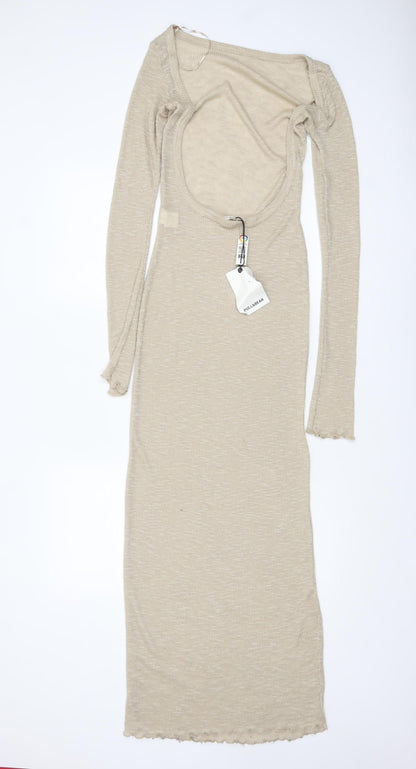 Womens UK Size 12 Pull & Bear Bodycon Dress