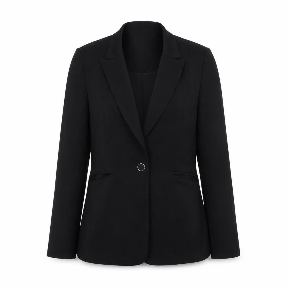 Womens UK Size 12 Very Regular Black Blazer