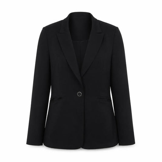 Womens UK Size 12 Very Regular Black Blazer