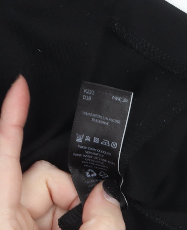 Womens UK Size 12 Very Regular Black Blazer