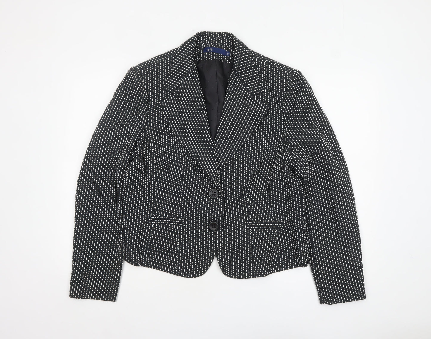 Womens UK Size 18 Aria Regular Black Blazer