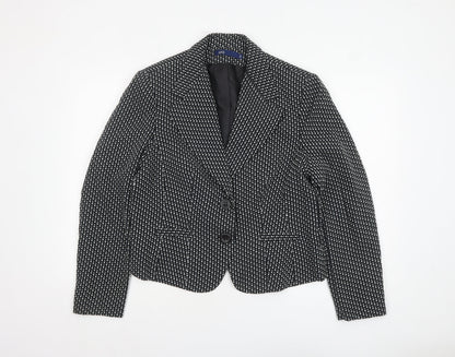 Womens UK Size 18 Aria Regular Black Blazer