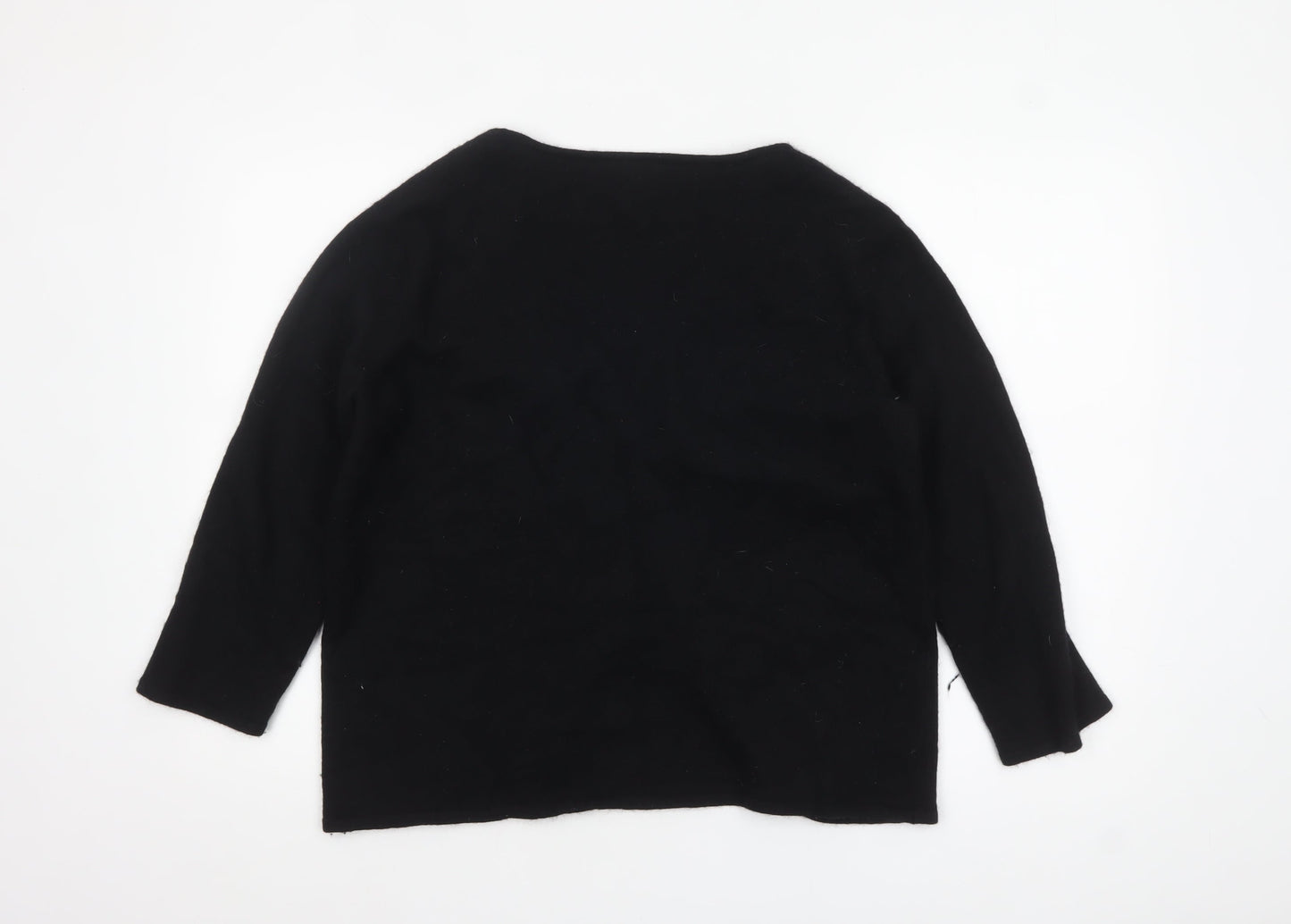 Womens UK Size S Sixteen TwentySix Black Cardigan Jumper