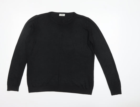 Womens UK Size M JACQUELINE de YONG Black Pullover Jumper