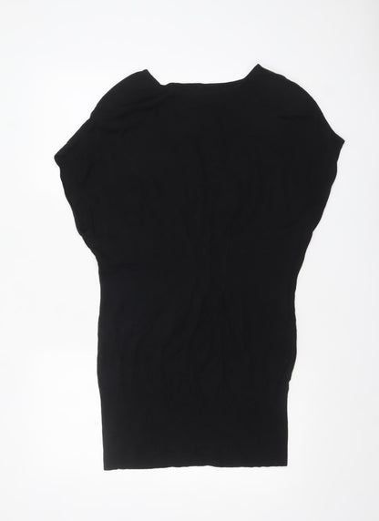 ASOS Women Black Size 14 Pullover Knit Jumper