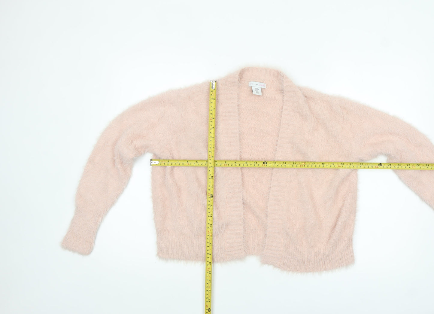 Womens UK Size S Shrinking Violet Pink Cardigan Jumper
