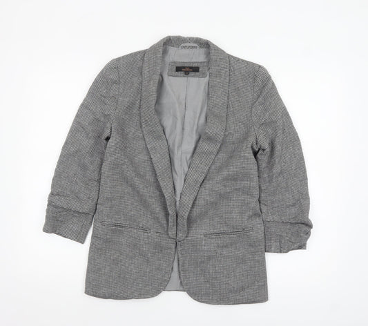 Womens UK Size 10 NEXT Regular Grey Blazer