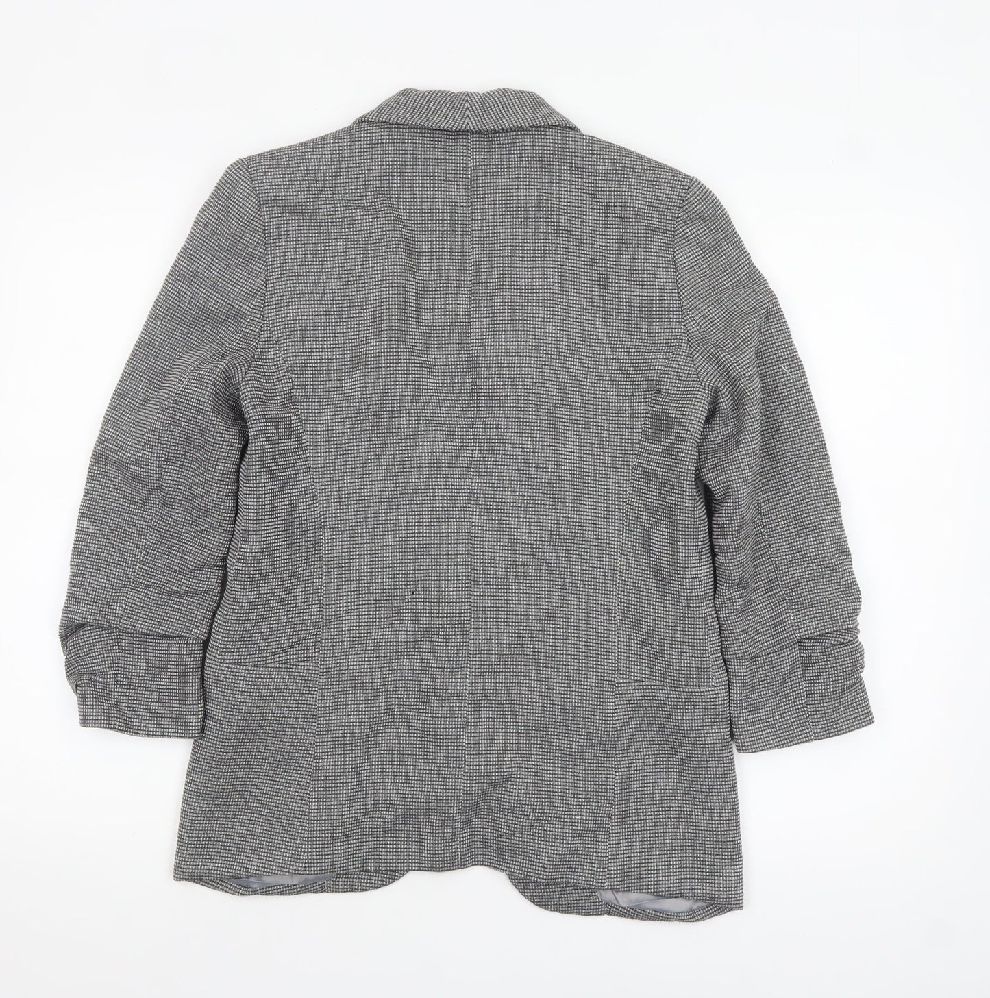 Womens UK Size 10 NEXT Regular Grey Blazer