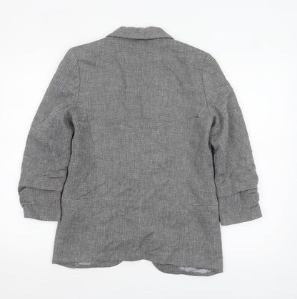 Womens UK Size 10 NEXT Regular Grey Blazer