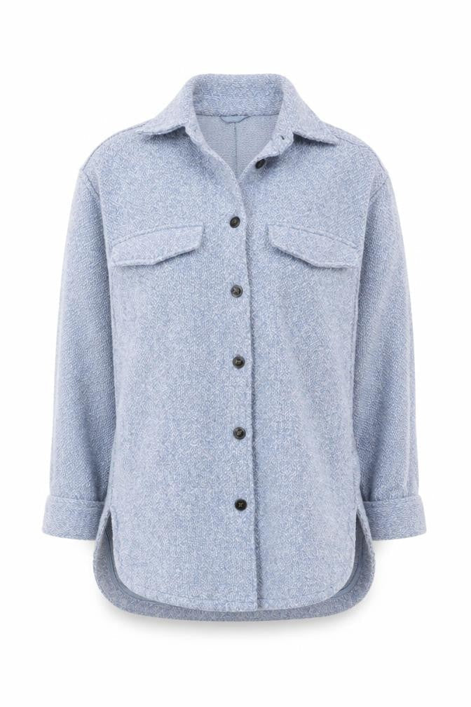 Womens UK Size XS H&M Blue Shacket