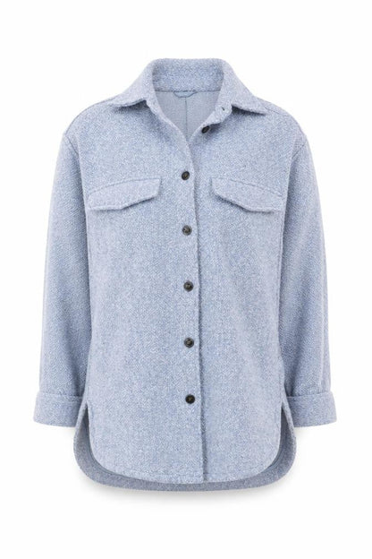 Womens UK Size XS H&M Blue Shacket