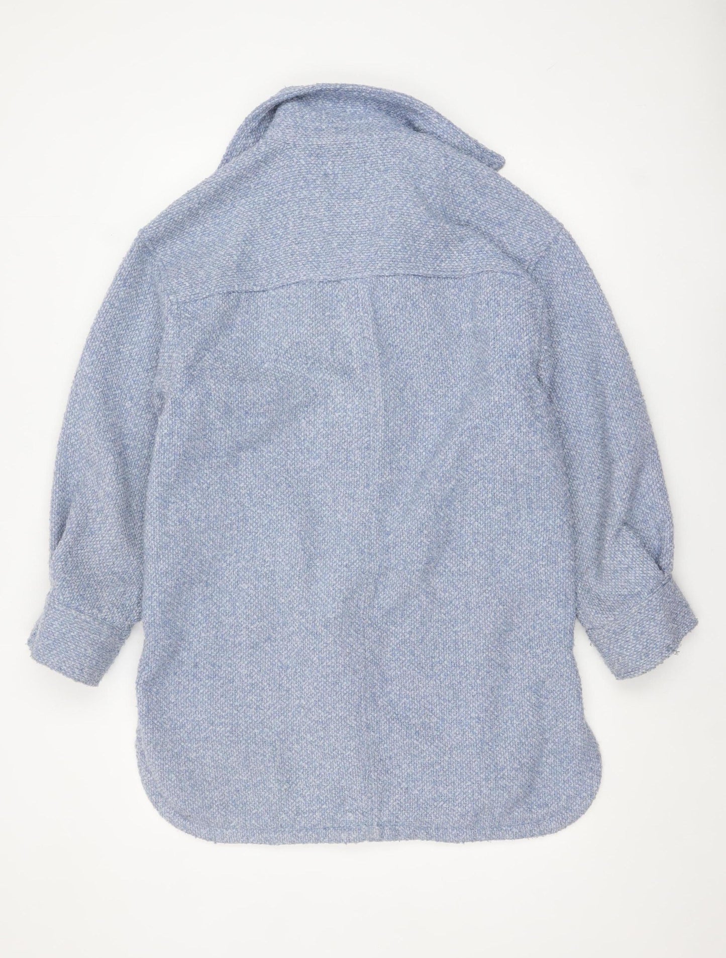 Womens UK Size XS H&M Blue Shacket