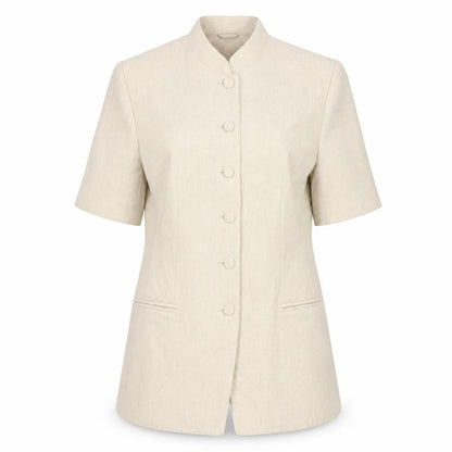 Womens UK Size 10 Richards Regular Beige Suit Jacket