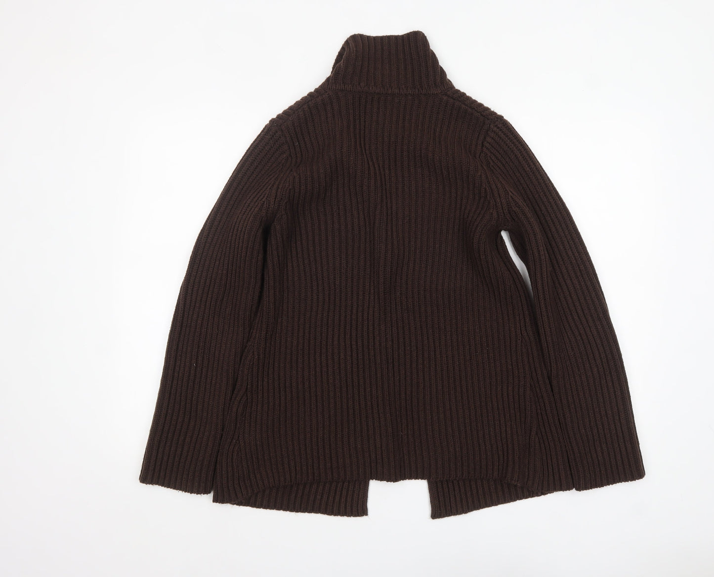 Womens UK Size 10-12 Berkertex Brown Cardigan Jumper